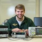 Computer engineering student Calvin Stepan